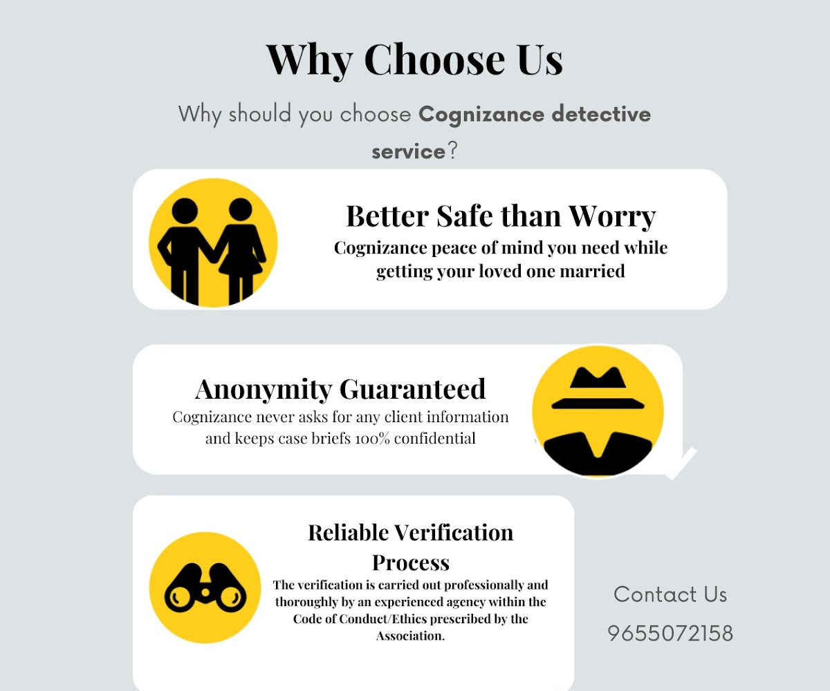 Matrimonial Investigation Services in Chennai